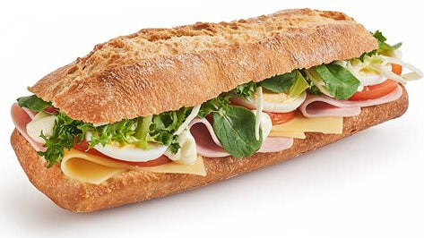 Sandwich Dinde Fumée & Fromage – Le savoureux tout en douceur