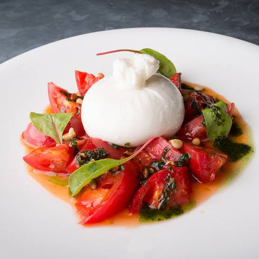 Burrata Tomate & Basilic – La fraîcheur italienne par excellence